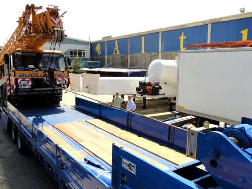 Cabrestante Transporte de equipo pesado